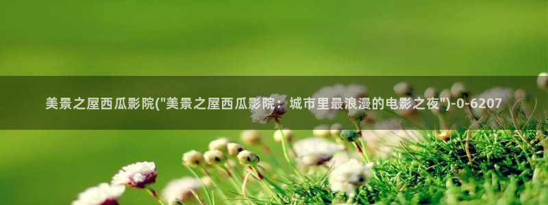 西瓜影视电影在线观看